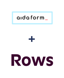 Integration of AidaForm and Rows