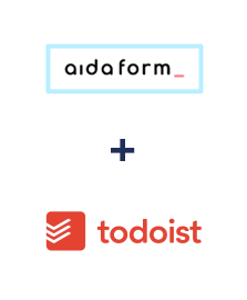 Integration of AidaForm and Todoist