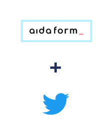 Integration of AidaForm and Twitter