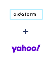 Integration of AidaForm and Yahoo!