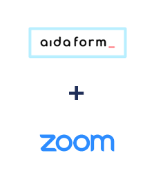 Integration of AidaForm and Zoom