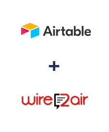 Integration of Airtable and Wire2Air