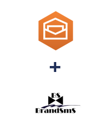 Integration of Amazon Workmail and BrandSMS 