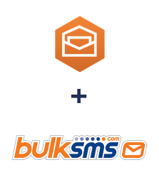 Integration of Amazon Workmail and BulkSMS