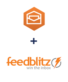 Integration of Amazon Workmail and FeedBlitz