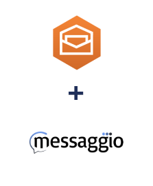 Integration of Amazon Workmail and Messaggio