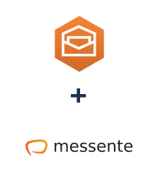Integration of Amazon Workmail and Messente