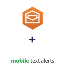 Integration of Amazon Workmail and Mobile Text Alerts