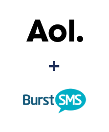 Integration of AOL and Burst SMS