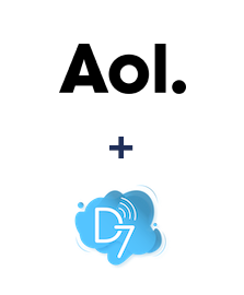 Integration of AOL and D7 SMS