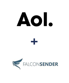 Integration of AOL and FalconSender