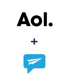 Integration of AOL and ShoutOUT