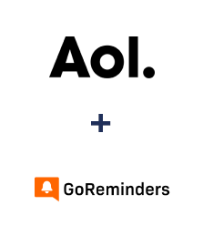 Integration of AOL and GoReminders