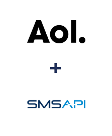 Integration of AOL and SMSAPI