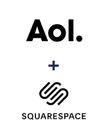 Integration of AOL and Squarespace