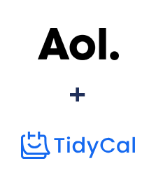 Integration of AOL and TidyCal