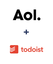 Integration of AOL and Todoist