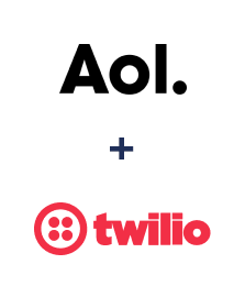 Integration of AOL and Twilio