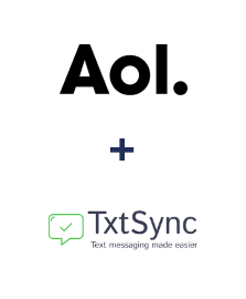 Integration of AOL and TxtSync