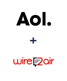 Integration of AOL and Wire2Air
