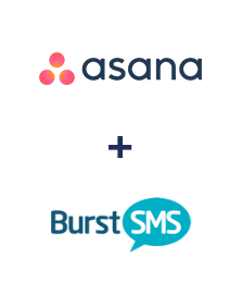 Integration of Asana and Burst SMS