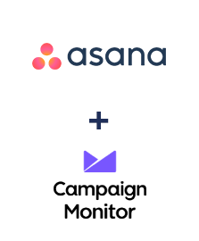 Integration of Asana and Campaign Monitor