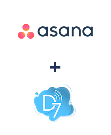 Integration of Asana and D7 SMS
