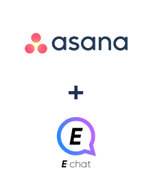 Integration of Asana and E-chat