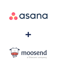 Integration of Asana and Moosend