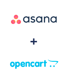 Integration of Asana and Opencart