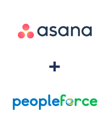 Integration of Asana and PeopleForce