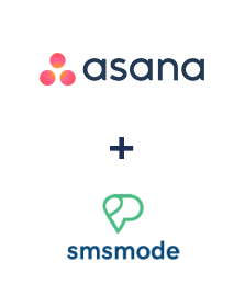 Integration of Asana and Smsmode