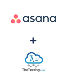 Integration of Asana and TheTexting