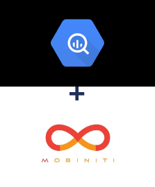 Integration of BigQuery and Mobiniti