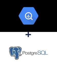 Integration of BigQuery and PostgreSQL