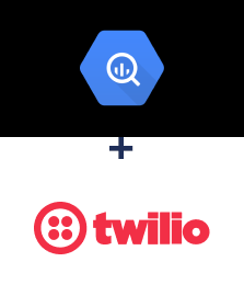 Integration of BigQuery and Twilio