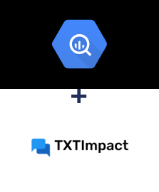 Integration of BigQuery and TXTImpact