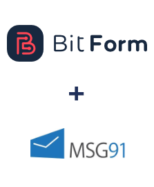Integration of Bit Form and MSG91