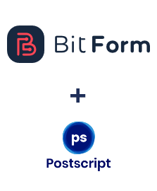 Integration of Bit Form and Postscript