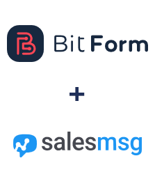 Integration of Bit Form and Salesmsg