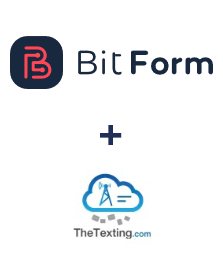 Integration of Bit Form and TheTexting