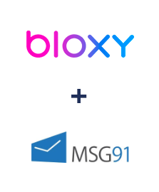 Integration of Bloxy and MSG91