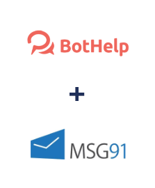 Integration of BotHelp and MSG91