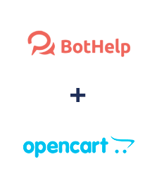 Integration of BotHelp and Opencart