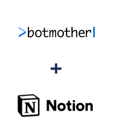 Integration of Botmother and Notion