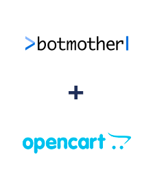 Integration of Botmother and Opencart