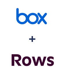 Integration of Box and Rows