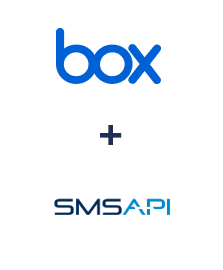 Integration of Box and SMSAPI