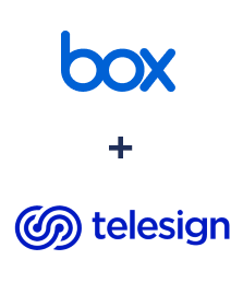 Integration of Box and Telesign