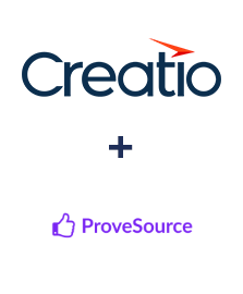 Integration of Creatio and ProveSource